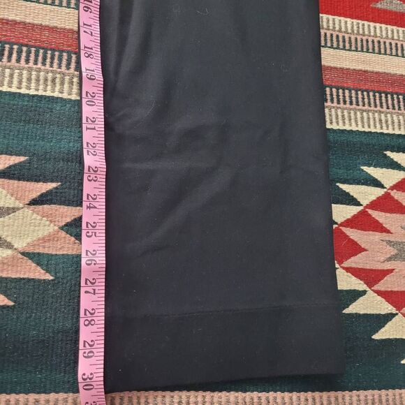 Rag‎ & Bone Irina Ponte Knit Trouser Pants Sz XL Navy Wide Leg High Rise Pleated - Picture 10 of 10